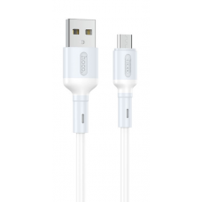 Кабель USB - Micro-USB белый 1м Hoco X65